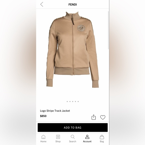 NEW Fendi Logo Jacket - Picture 7 of 7